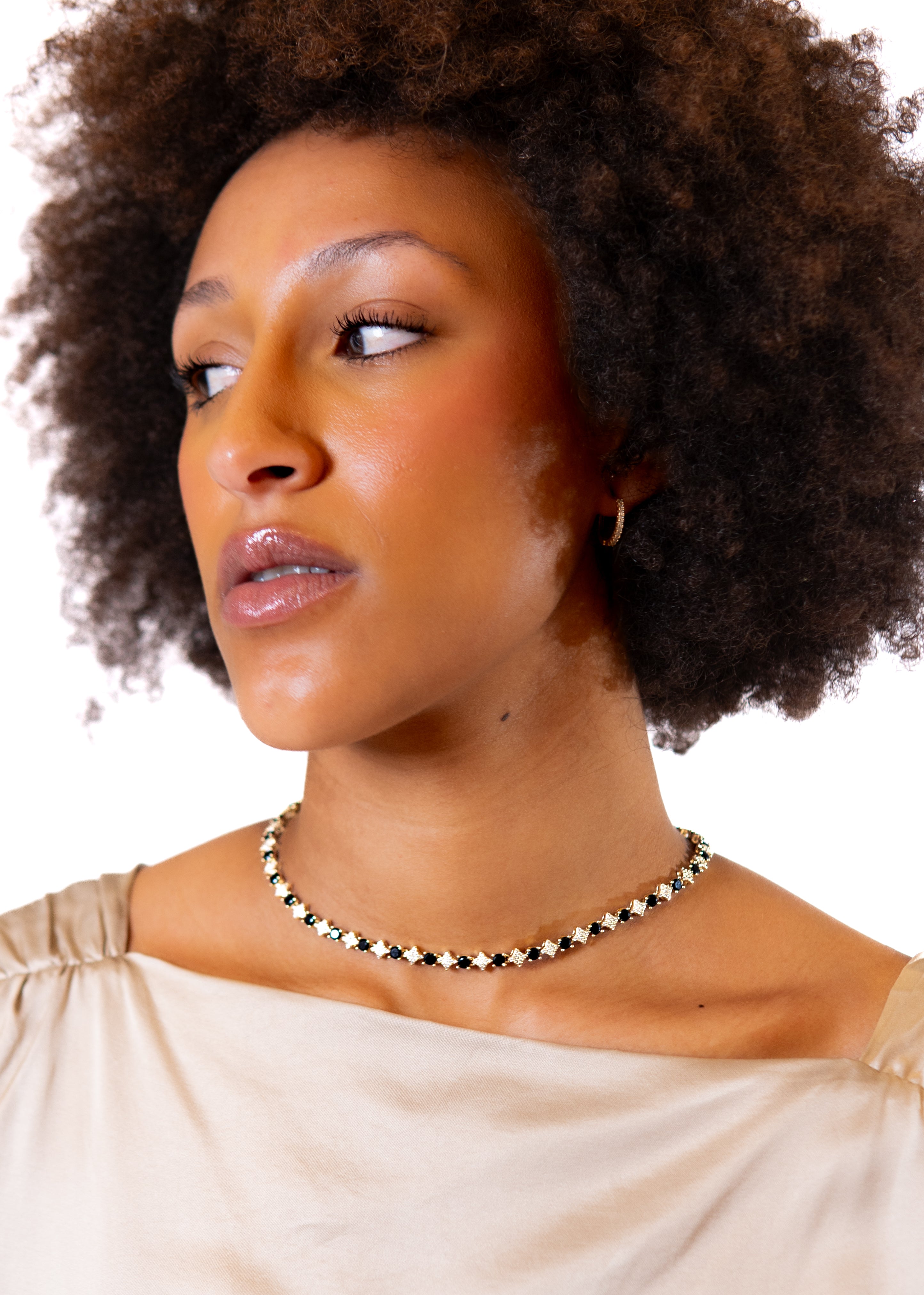 Checkered Tennis Chain