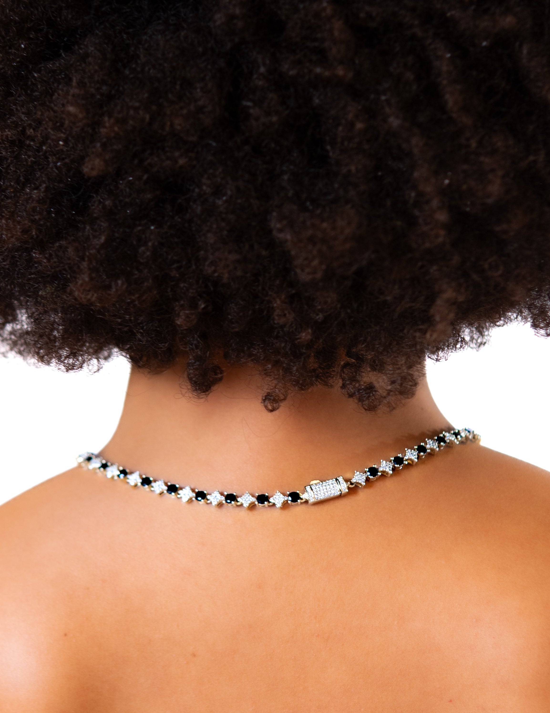 Checkered Tennis Chain