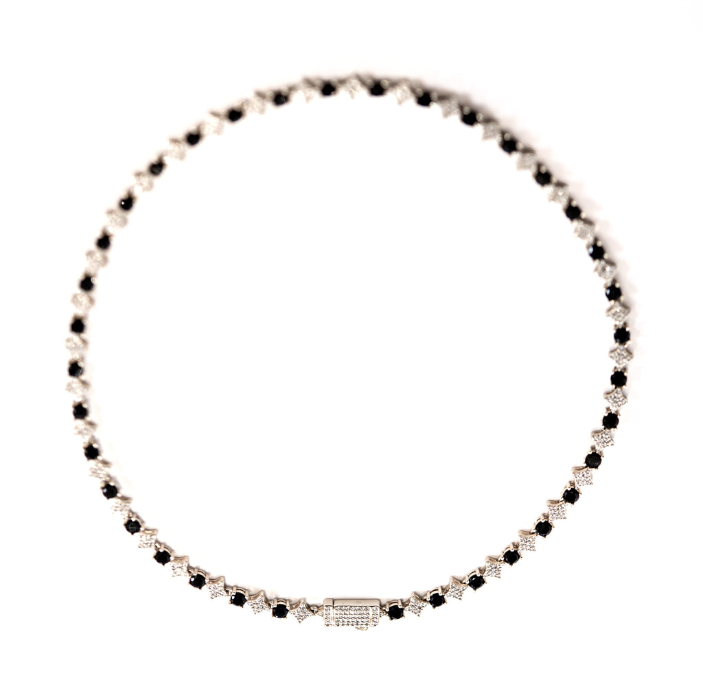 Checkered Tennis Chain