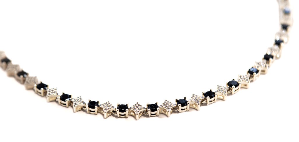 Checkered Tennis Chain