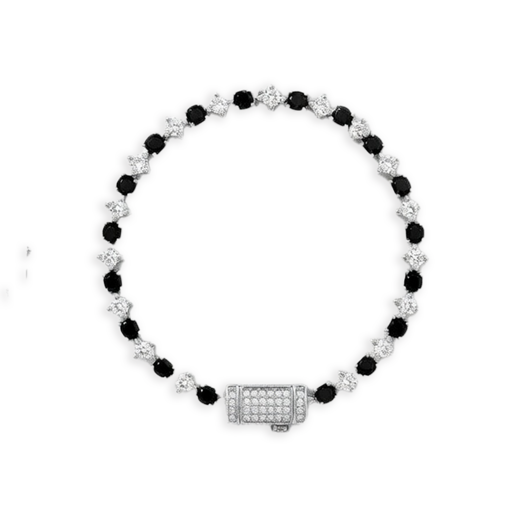 Pulsera a cuadros