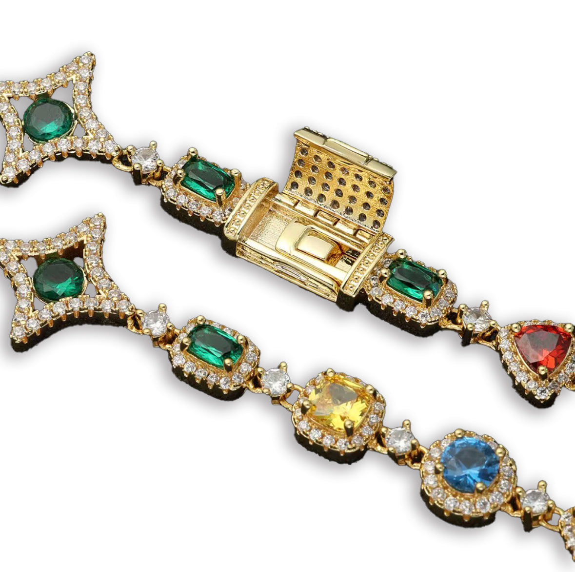 Pulsera Aurora de Piedras Preciosas