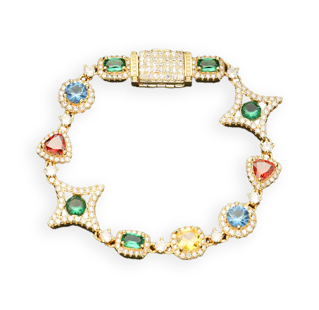 Pulsera Aurora de Piedras Preciosas