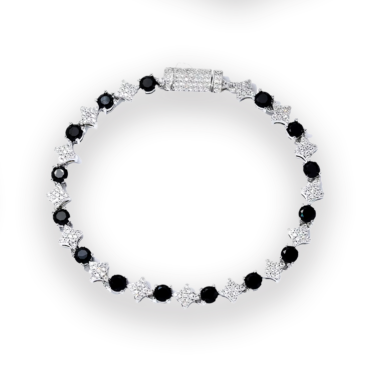 CHECKERED Tennis Bracelet