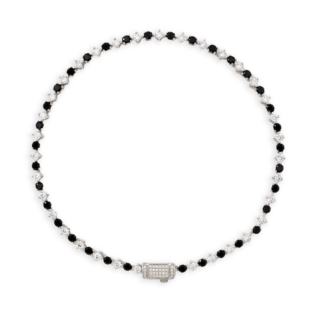 Checkered Tennis Chain