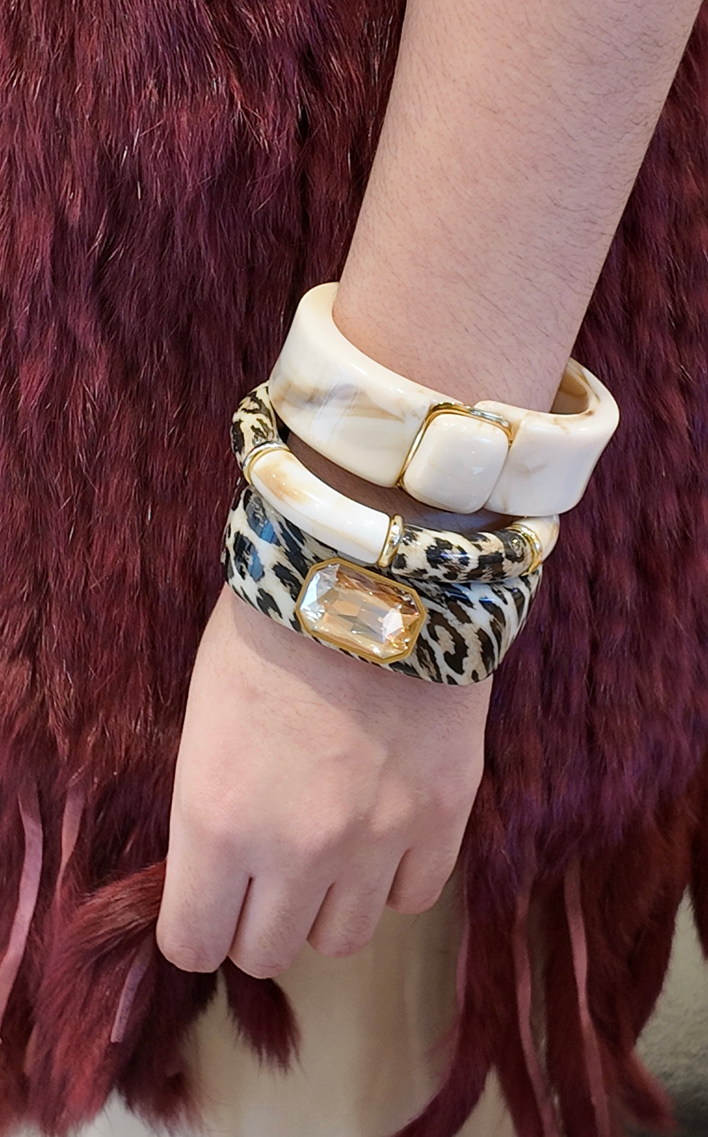 SAHARA CHEETAH BRACELET SET